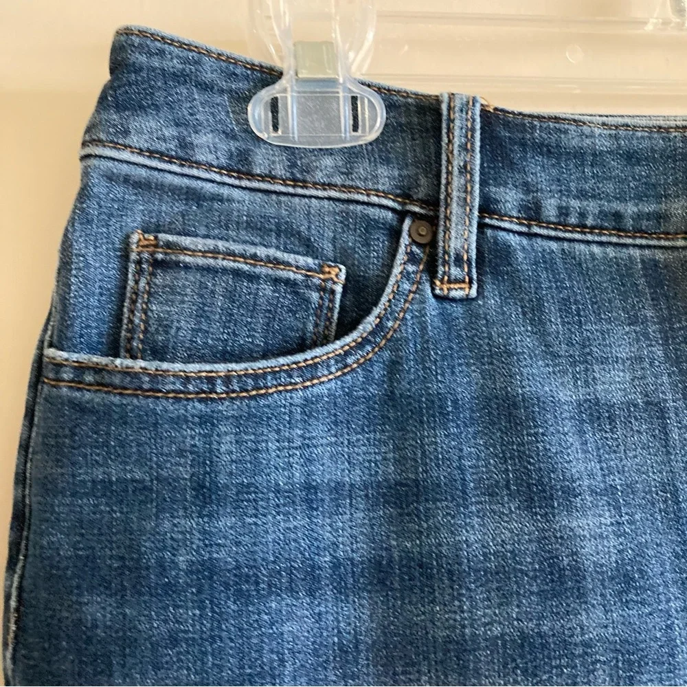 Chico's Girlfriend Slim Leg Crop Denim Jeans | NWT - Picture 4 of 10